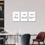 «Black and White Canvas Wall Art Motivation»