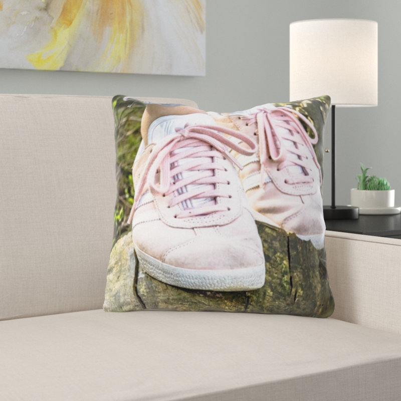 Coussin décoratif chaussures