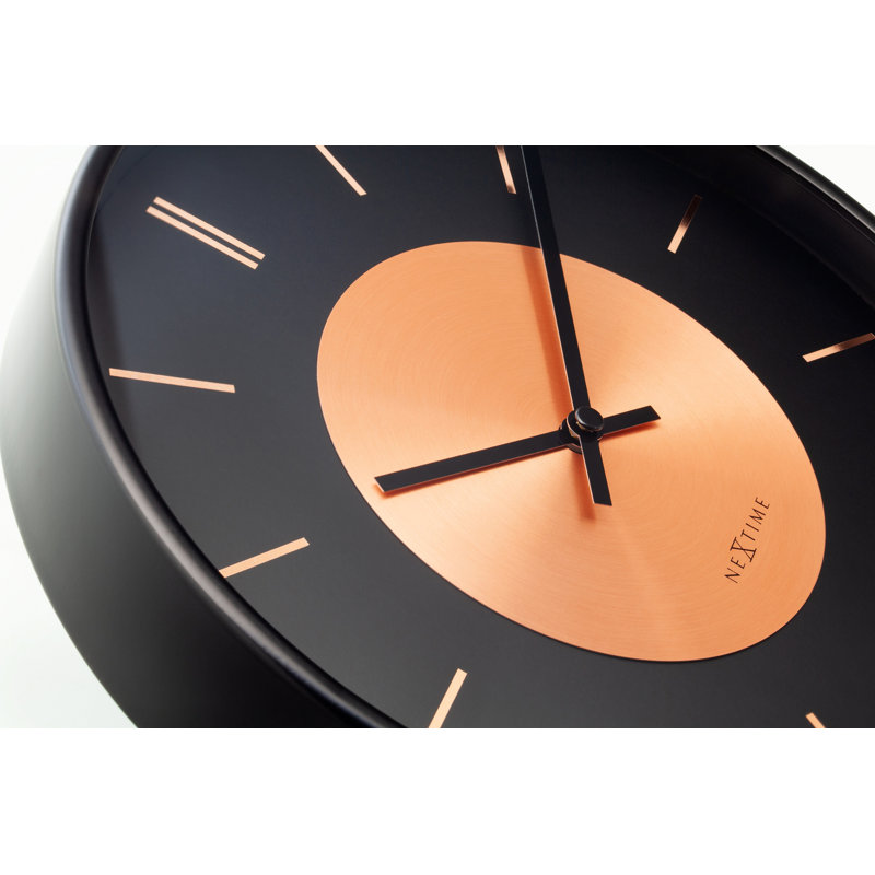 Metal Wall Clock, Copper