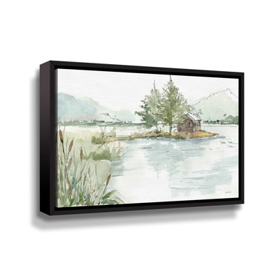 2tav368a_Serene Lake II, galerie tendue