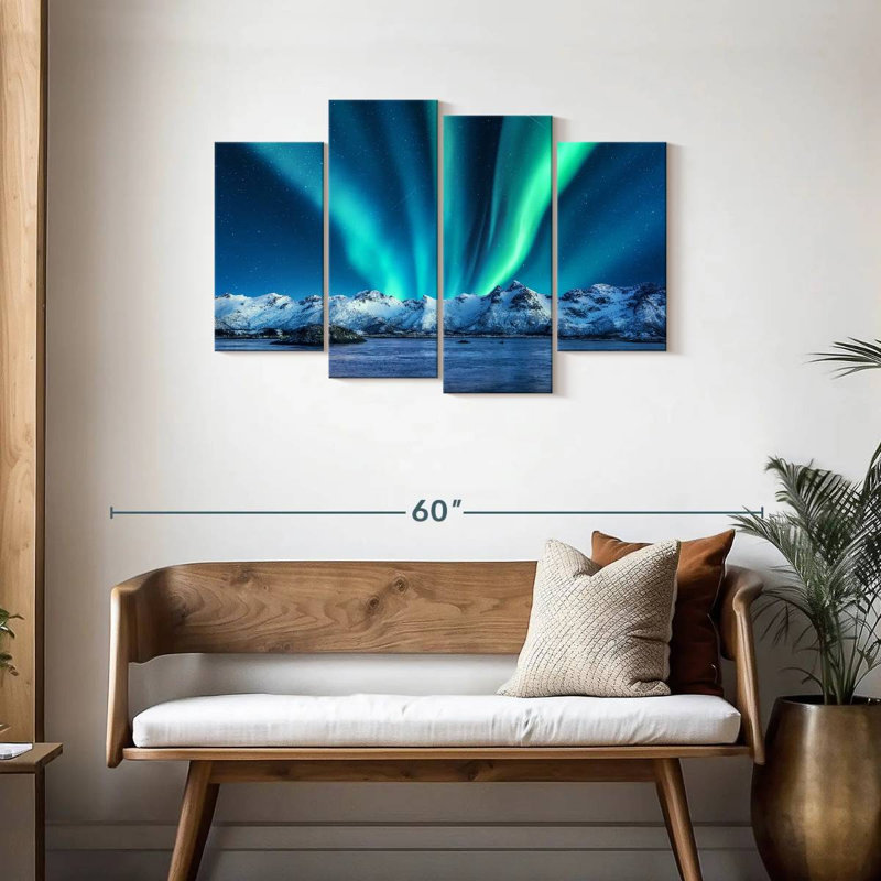 Alvord stries of Aurora, H 27 po x l 43 po