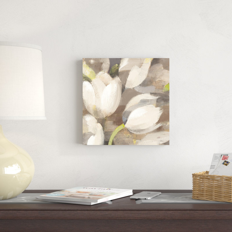 Tulipe délice II, H 12 po x l 12 po x P 1,25 po