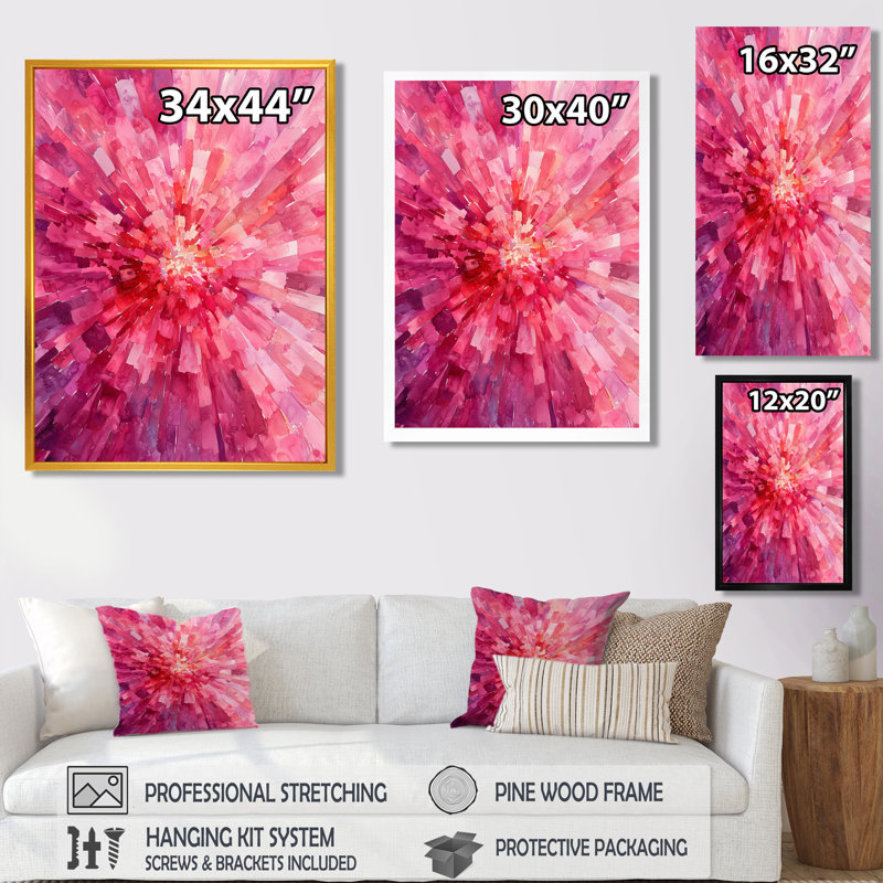 Olivianna - Abstract Canvas Prints, Reproduction encadrée d'une seule photo, H 44 po x l 34 po, Noir, noir, noir, noir