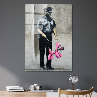 Boze Wall Decor on Tempered Glass