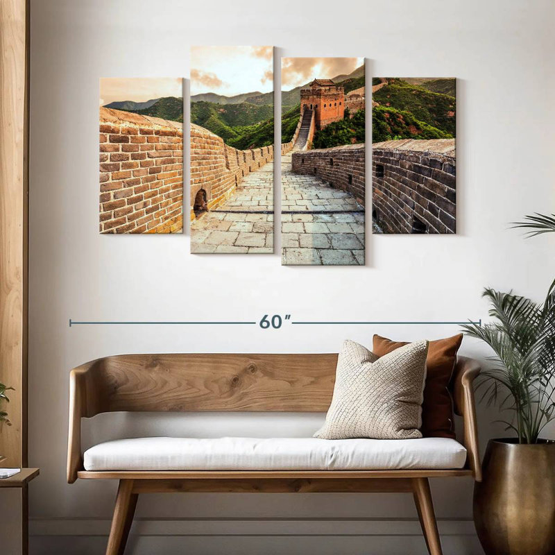 Lynelle, grande muraille de Chine, H 32 po x l 52 po