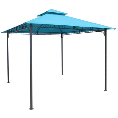 Abri de jardin en acier 9,5 pi X P 9,5 pi Patson