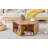Hexagonal MDF Coffee Table,Multi-Hole Design To Give More Storage Space, Simple And Convenient Design Makes It Suitable For All Kinds Of Style Scenes. -808302285