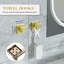 Ensemble de 5 accessoires de quincaillerie de salle de bain-106588946