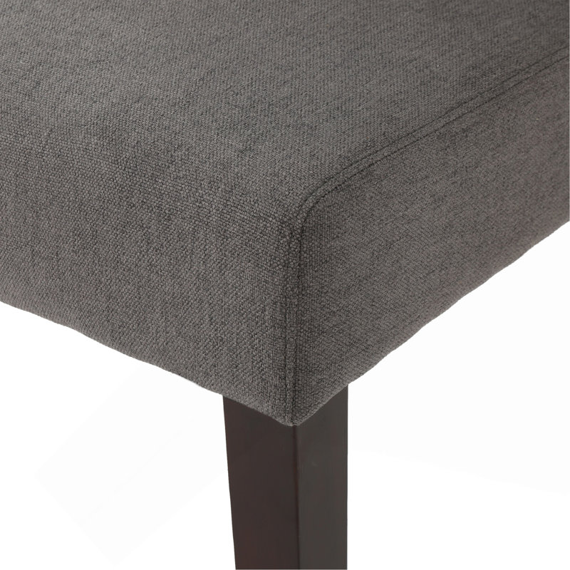 Ensemble de 2 chaises de salle à manger, Gris foncé
