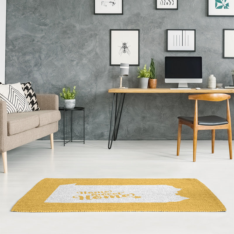 Chenille Indoor Rug, Rectangle 5' x 7'