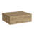 16" Beige Wood One Drawer Floating Nightstand