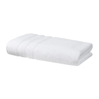 SOFE H&L | OLEA Luxury Turkish Cotton Set of 1 Jumbo Bath Towel White | Soft, Plush, and Hotel Quality