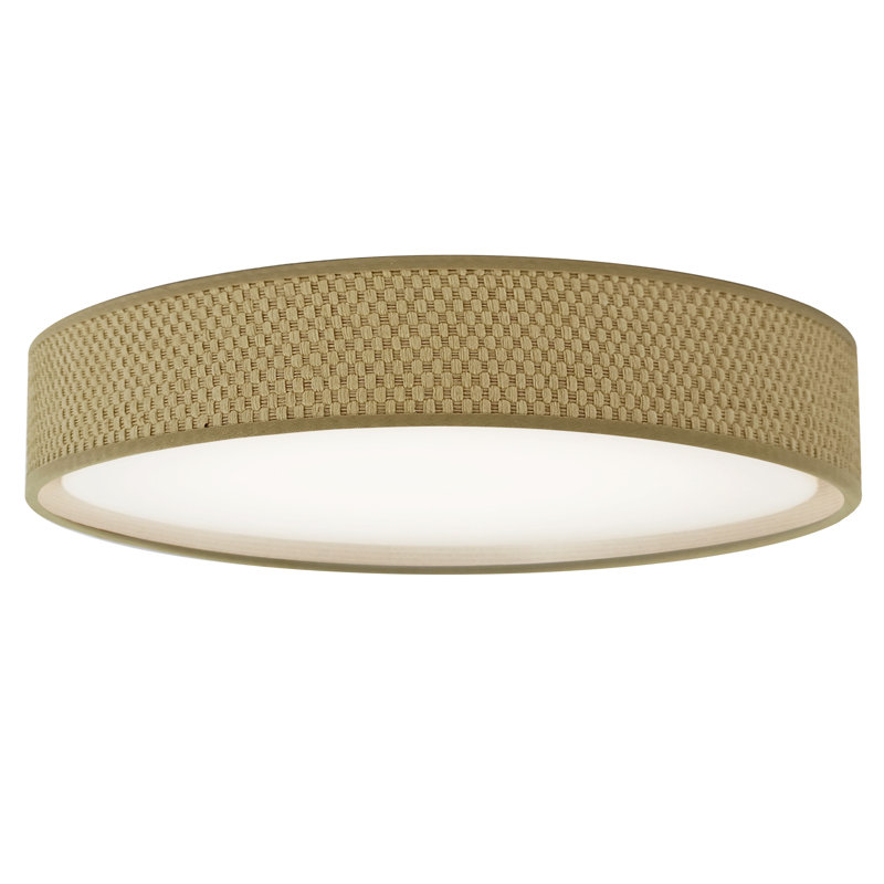 Jeannie LED Flush Mount, Natural