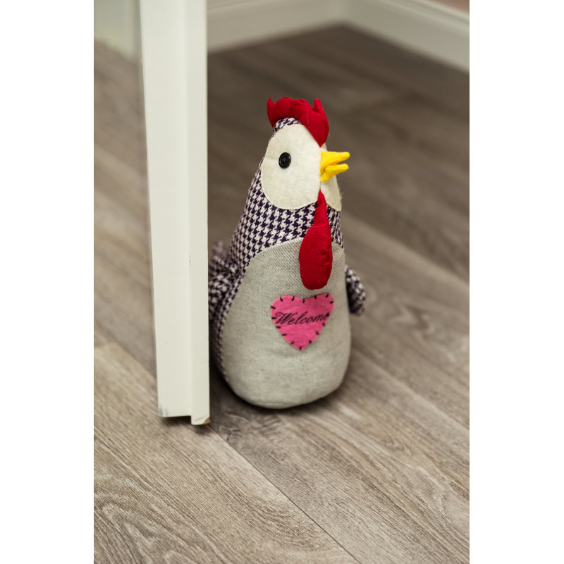 Chicken Sam Fabric Door Wedge