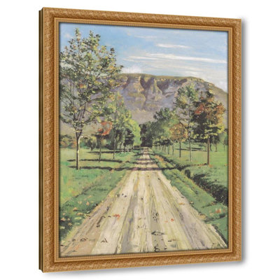 Die Strasse nach Evordes (circa 1890)