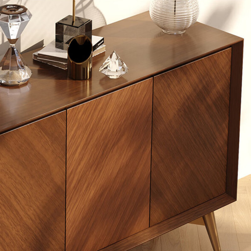 French Fishbone Pattern Sideboard