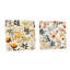 Gaetan - Ensemble de 2 verres muraux abstraits en acrylique-103925448