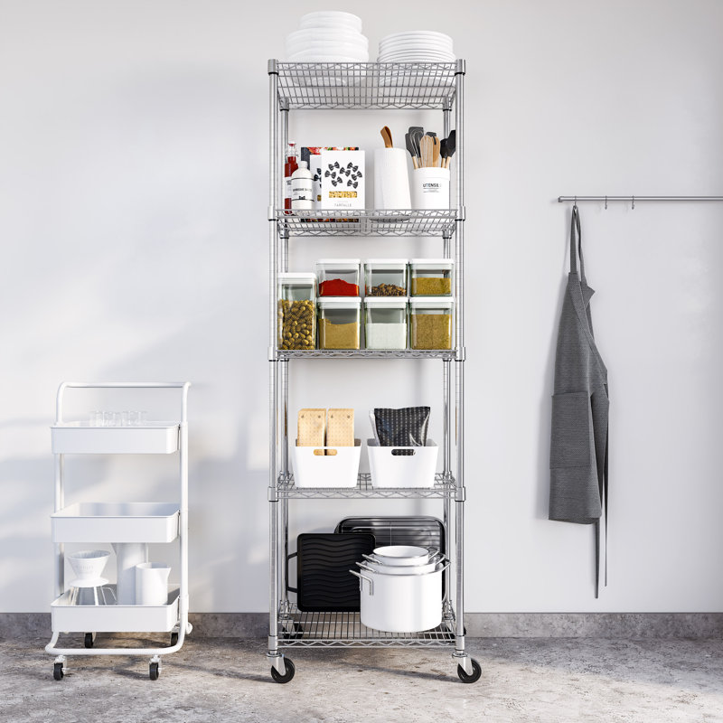 24'' W Steel Shelving Unit