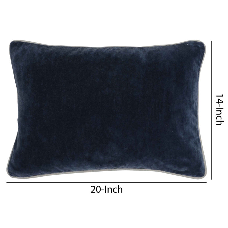 Housse et insert Goodall, Rectangle H 14 po x l 20 po, Marine