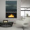 «Spatial Composition 10 02 2018» par Stephanie Villafane, art mural en verre acrylique