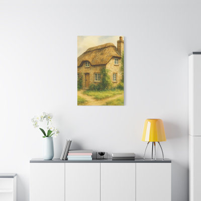 Aaroon Single Picture Frame Print on Canvas