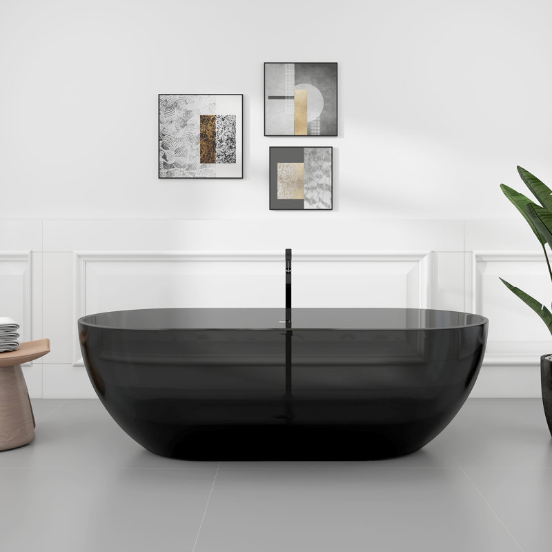 Baignoire de trempage autoportante 69 po x 30 po