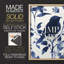 Reproduction encadrée FLORAL Series DLXIV - bois massif-82187447