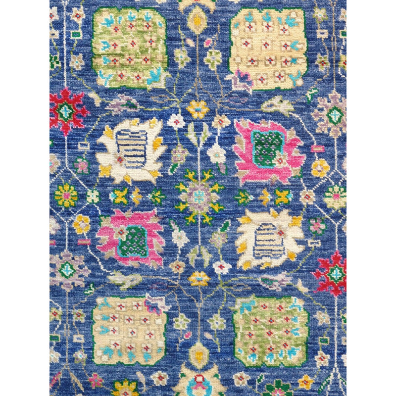 Oriental Area Rug in Navy