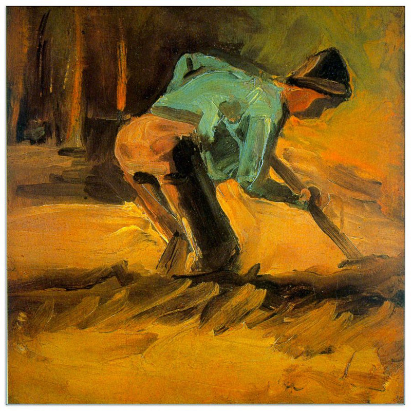 Vincent Van Gogh - Wrapped Canvas Painting, 50cm H x 50cm W x 1.8cm D
