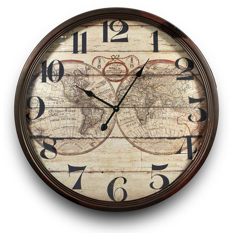 Sloan Glass Wall Clock
