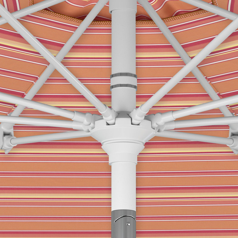 Parasol de marché 108 po Stephenville, Sunbrella® mangue rayé Dolce
