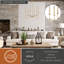 Lustre classique à 6 lumières de style bougie Andesine