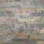Panneau mural en pierre 6 po auto-adhésif gris