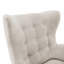 Kriansh 87.1Cm Wide Tufted Wingback Chair