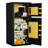 Large Double-Door Coin-Operated Safe,Digital Security Safe With Keypad And Key,3.5 Cubic Feet Safe Box With Hidden Code Function For Home,Office And Hotel