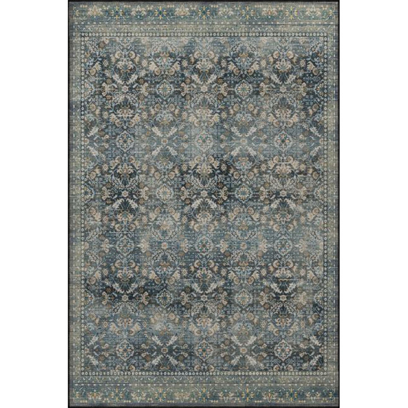 Tapis noir tissé à motif géométrique lavable, Sous-tapis carré 3 pi 3 po inclus
