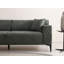 Élégant canapé 3 places en vert élégant, 83,5 po x 27,2 po x 33,9 po | Revêtement luxueux avec structure robuste | Parfait pour le salon ou la salle familiale, confort et design moderne pour toute maison-437892717