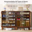 20 Pair Shoe Storage Cabinet