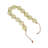 Modern Glass Beads with Woven Jute Cord - Handcrafted Single Decorative Accent with Contemporary Style and Natural Texture for Versatile Display in Any Room or Shelf Decor-107104940