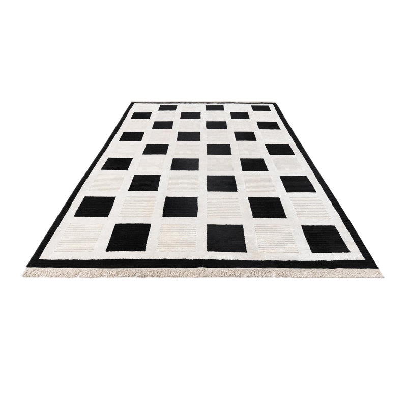 Tapis ivoire 7 x 7 po Philip