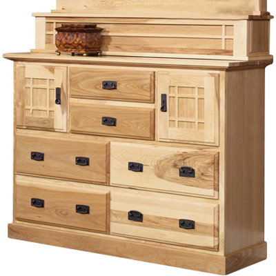 Commode combinée 6 tiroirs Arvilla