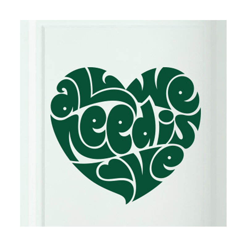 Wall Decal, Dark Green