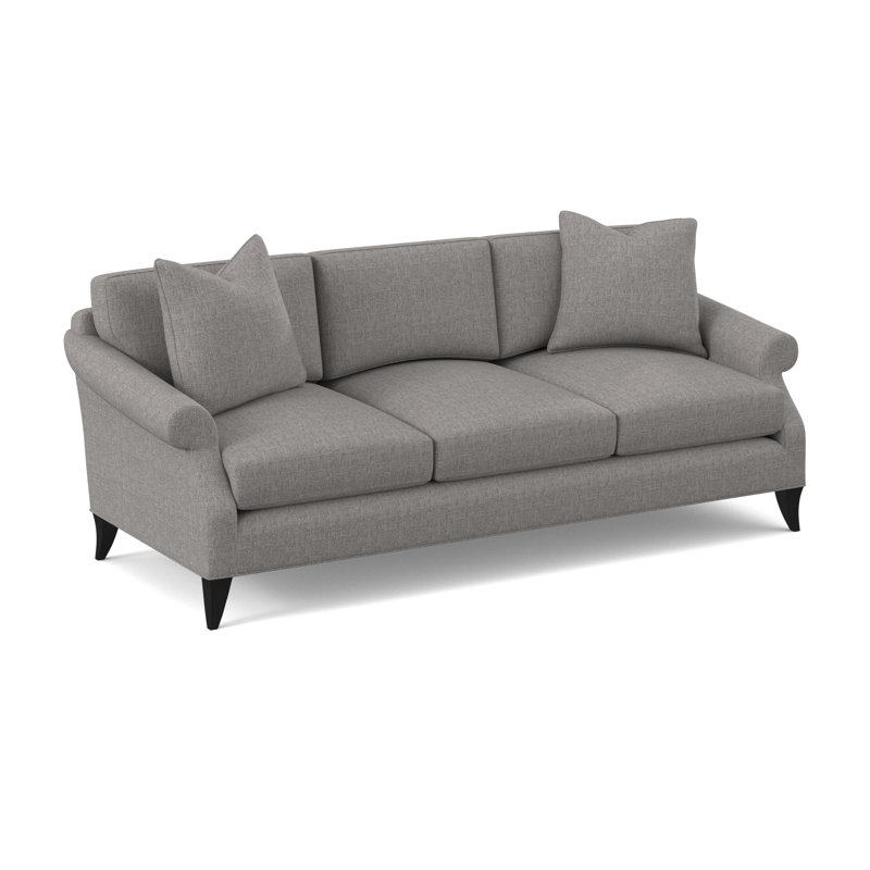 Turner Upholstered 86'' Sofa, Espresso, Venice Linen
