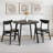 Aquin Round Solid Wood Base Dining Table-784043056