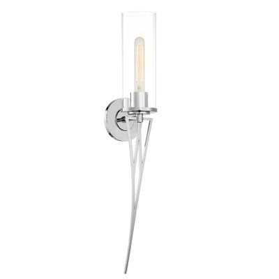 Brayden Studio Rodden With Clear Wall Sconce