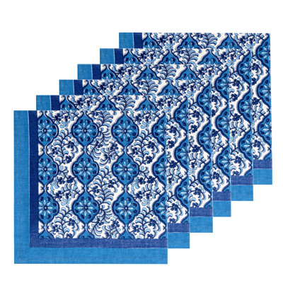 Serviette carrée en coton