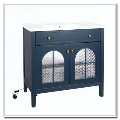 35.6" Bathroom Cabinet