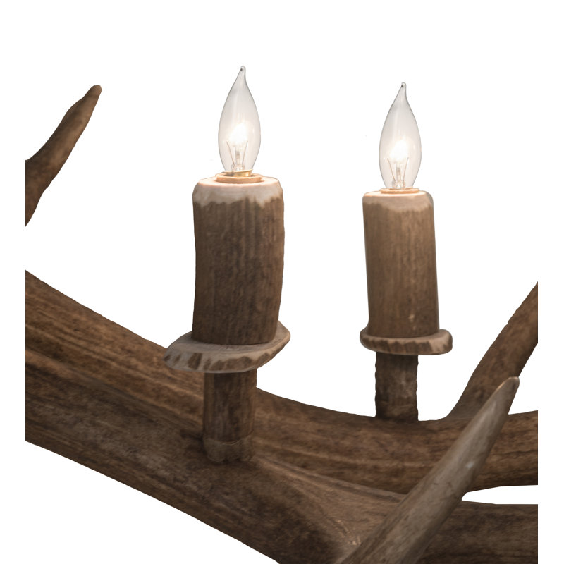 Rustic Lodge 8 - Light Chandelier