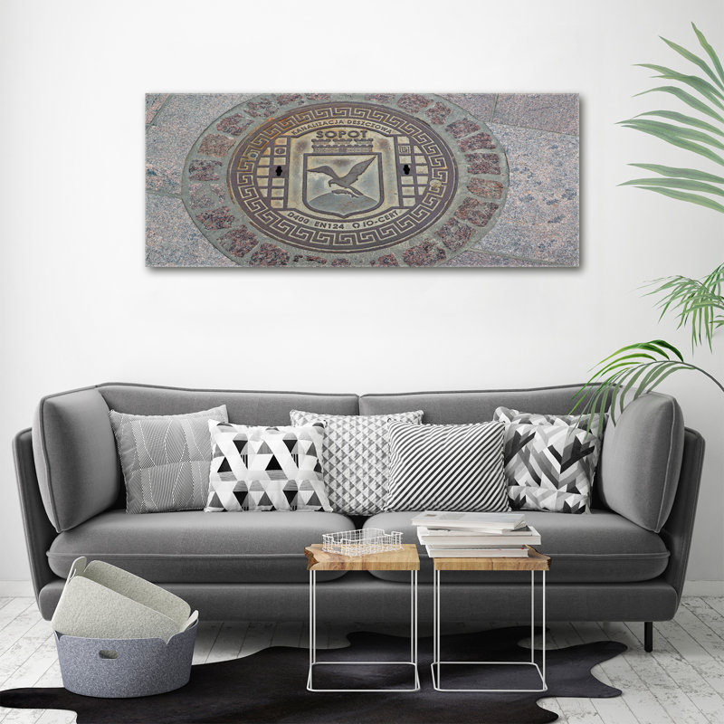 Storm Drain Sopot - No Frame Print on Canvas