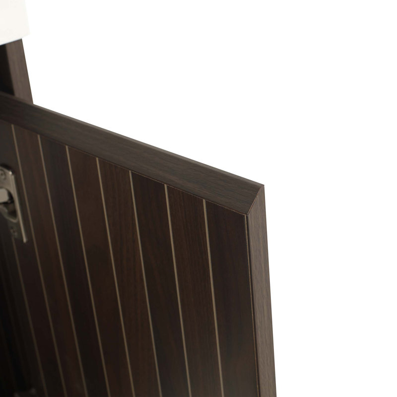 Armoire de salle de bain 30 po avec lavabo, portes, conception à fixation flottante, pour petite salle de bain